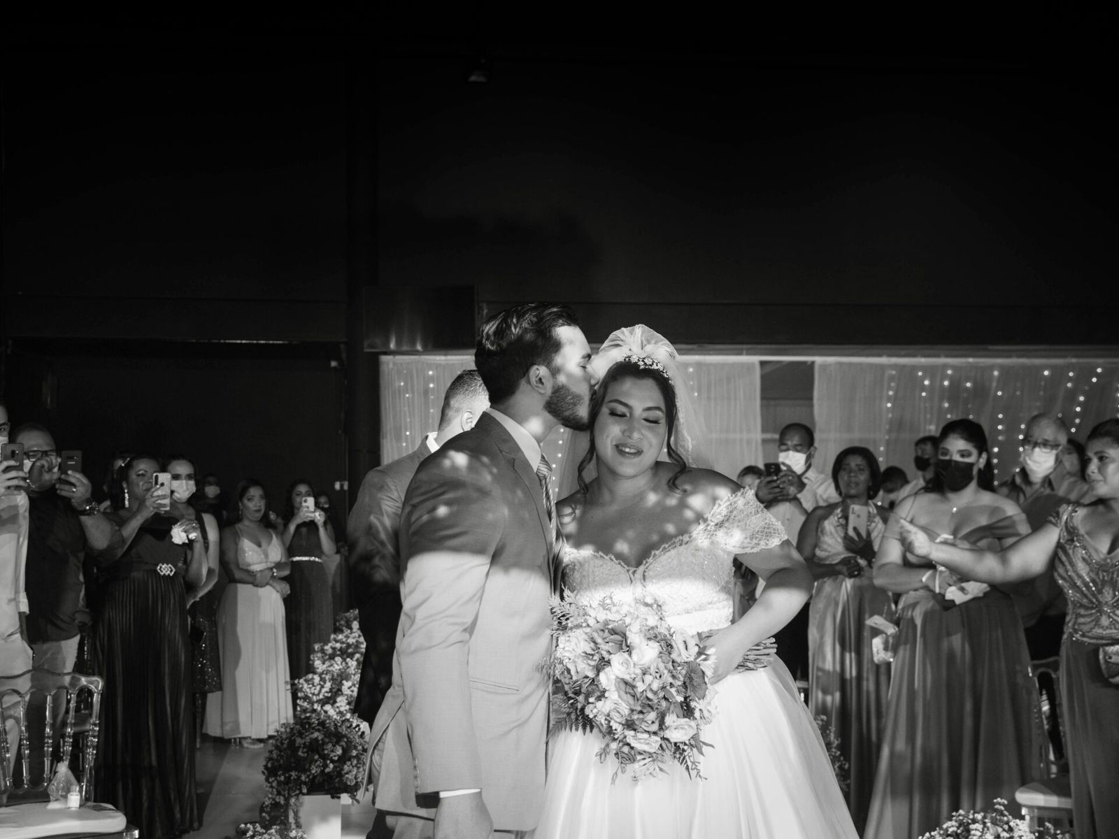 Bw wedding photo